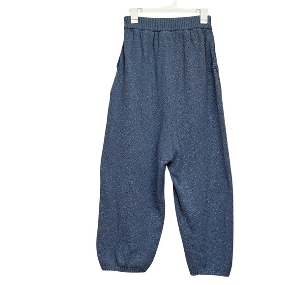 Free People Beach Blue Knit Sweater Pants Size XS - Picture 2 of 11